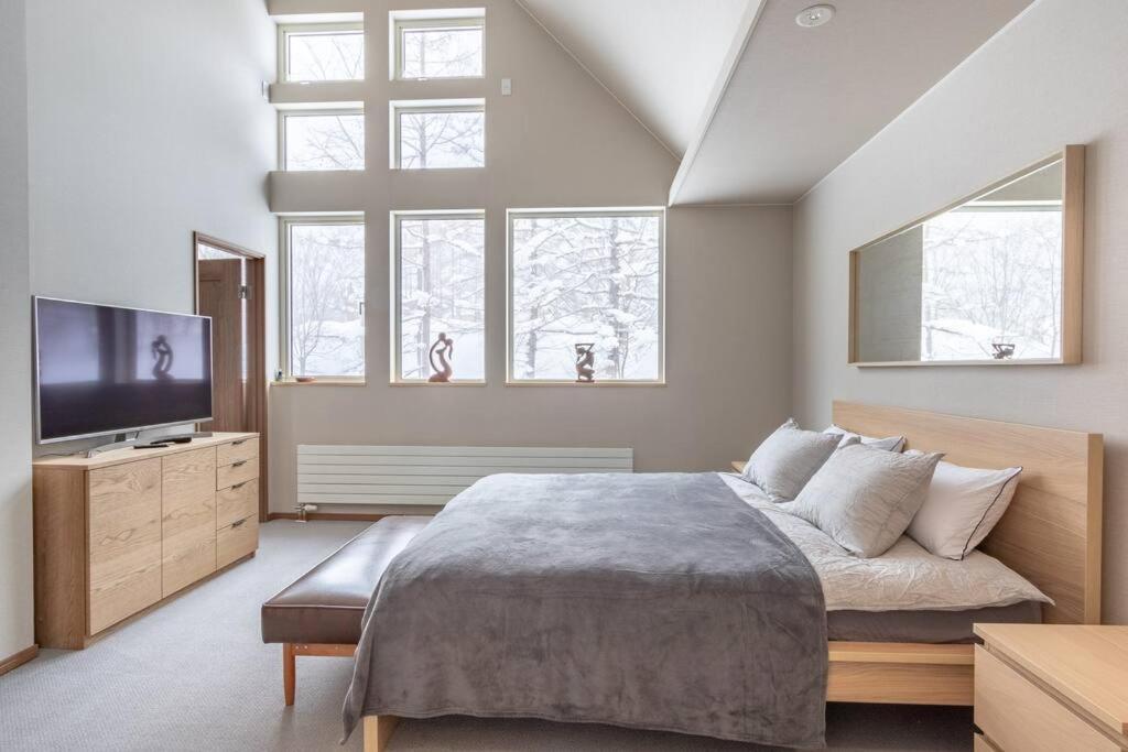 Kitsune House With Sauna Close To Rusutsu Ski Resort מראה חיצוני תמונה